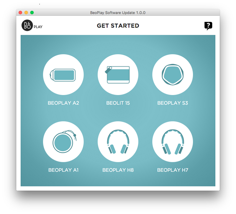 Beoplay H7 Mac App