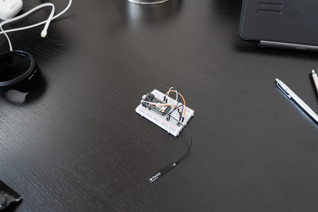 HomeKit compatible laser trip wire.