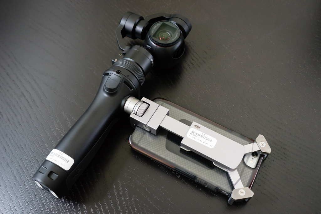 DJI Osmo and iPhone 6