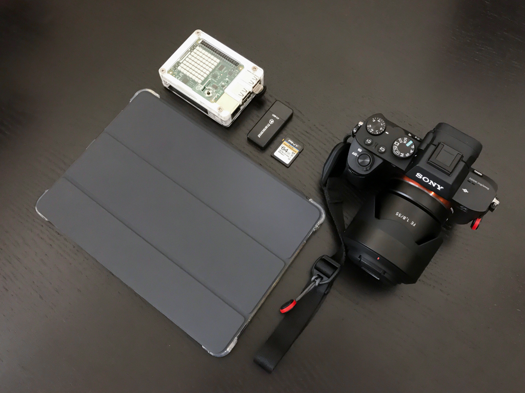 Backing up photos while traveling. Key components.