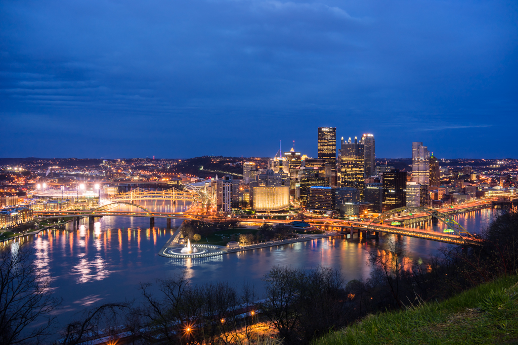 Pittsburgh at Night.