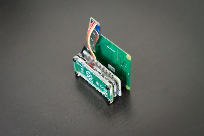 Assembly setup. Rear view.