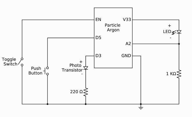 Project circuit diagram.