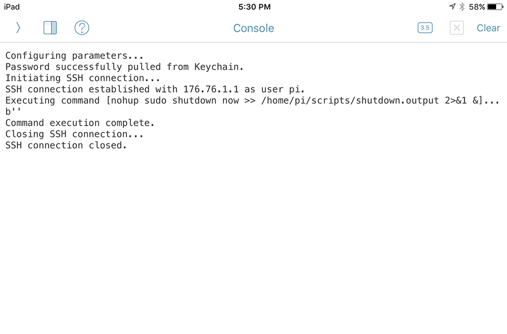 Turning Off RPi