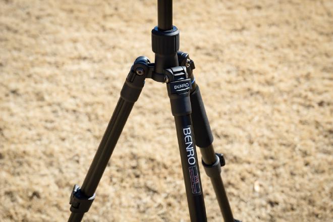 Benro IT15 Tripod leg locking mechanism.
