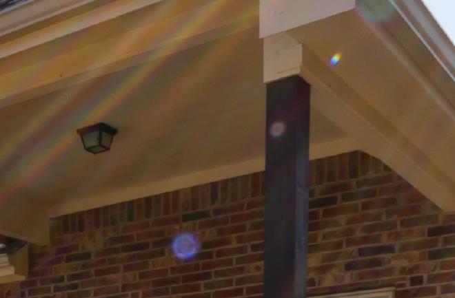 Voigtlander 10mm f/5.6 Flare Crop.